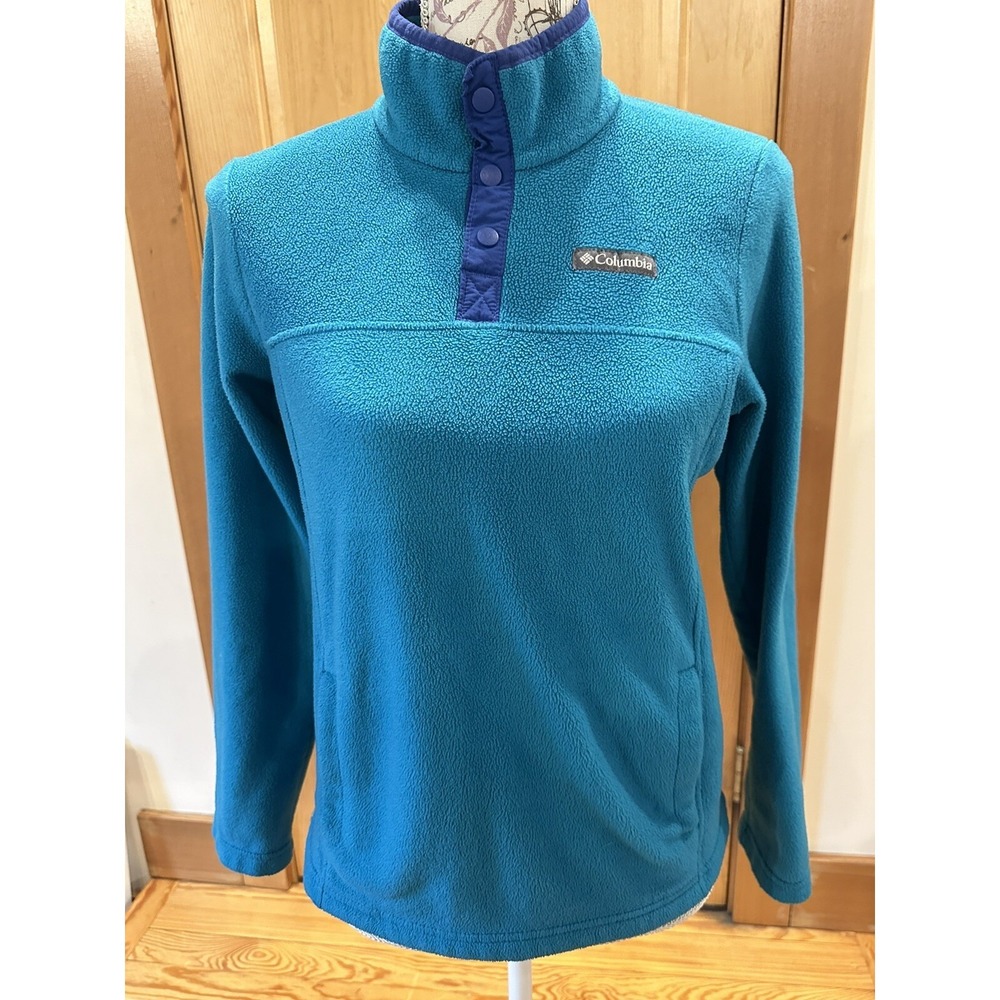 Vintage Columbia Fleece pullover Kids Size Large 14/16.